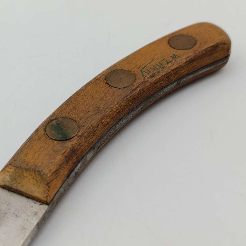 1972 Joseph Rodgers Air Force Aircrew release knife with leather sheath