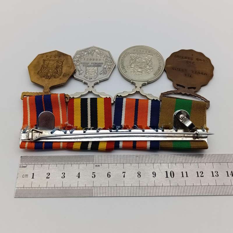SADF Border War full size set of 4 medals