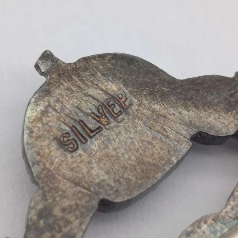 WW2 SA Air Force silver sweetheart badge