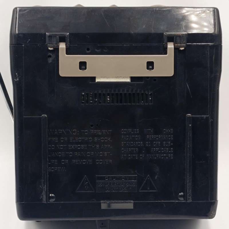 Vintage Tedelex Model-ACN7205 portable Television / radio - working