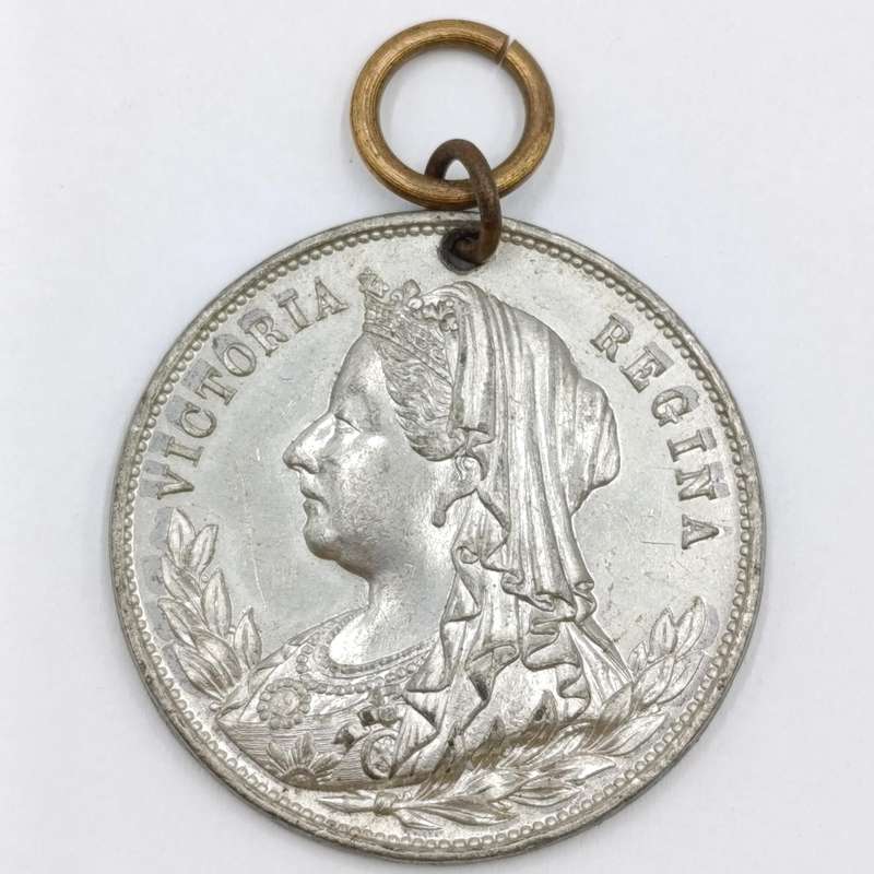 1897 Queen Victoria 50 year reign medallion Issued by City of Cape Town excellent condition