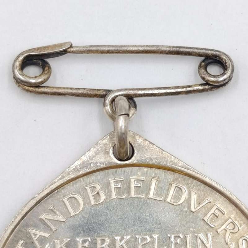 Silver Krugerstandbeeldverskuiwing 1954 medallion - weighs 16,8 grams