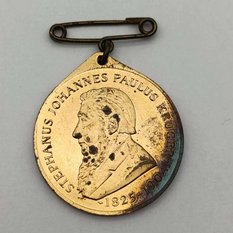 1954 Paul Kruger Standbeeldverskuiwing bronze medallion