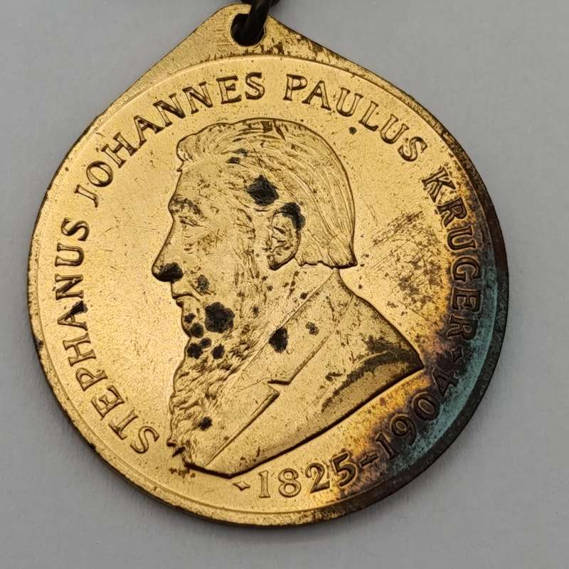 1954 Paul Kruger Standbeeldverskuiwing bronze medallion