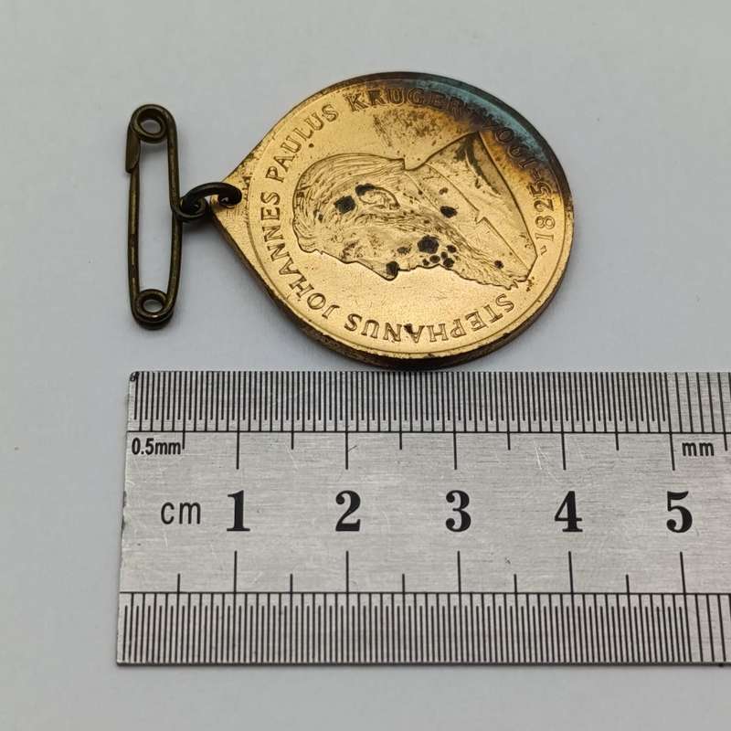 1954 Paul Kruger Standbeeldverskuiwing bronze medallion