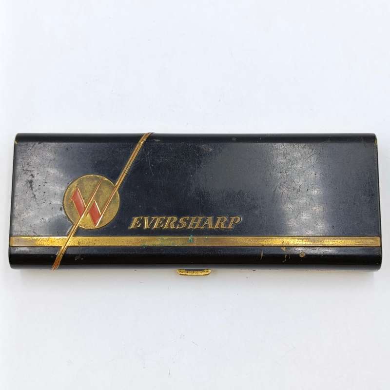 Vintage Eversharp metal pen case