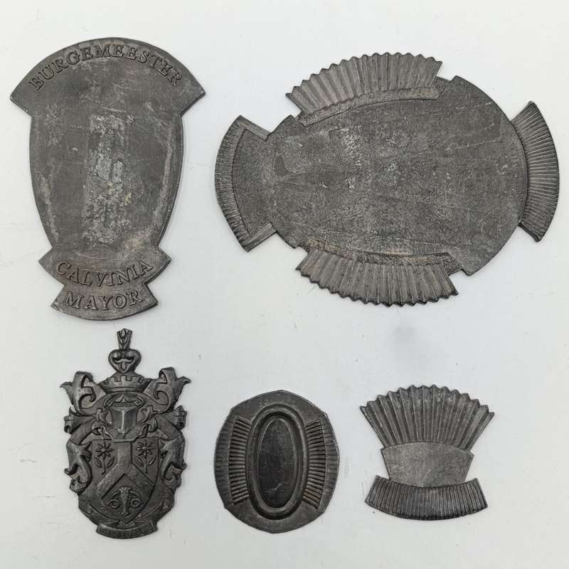 Original Lead artwork design for the Mayor of Calvinia medal - one of a kind piece
