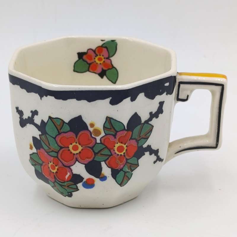 Antique Royal Doulton Woburn Porcelain espresso duo