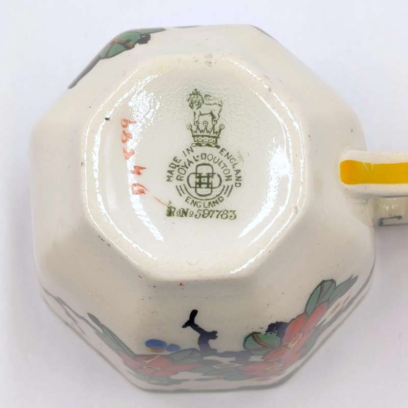 Antique Royal Doulton Woburn Porcelain espresso duo