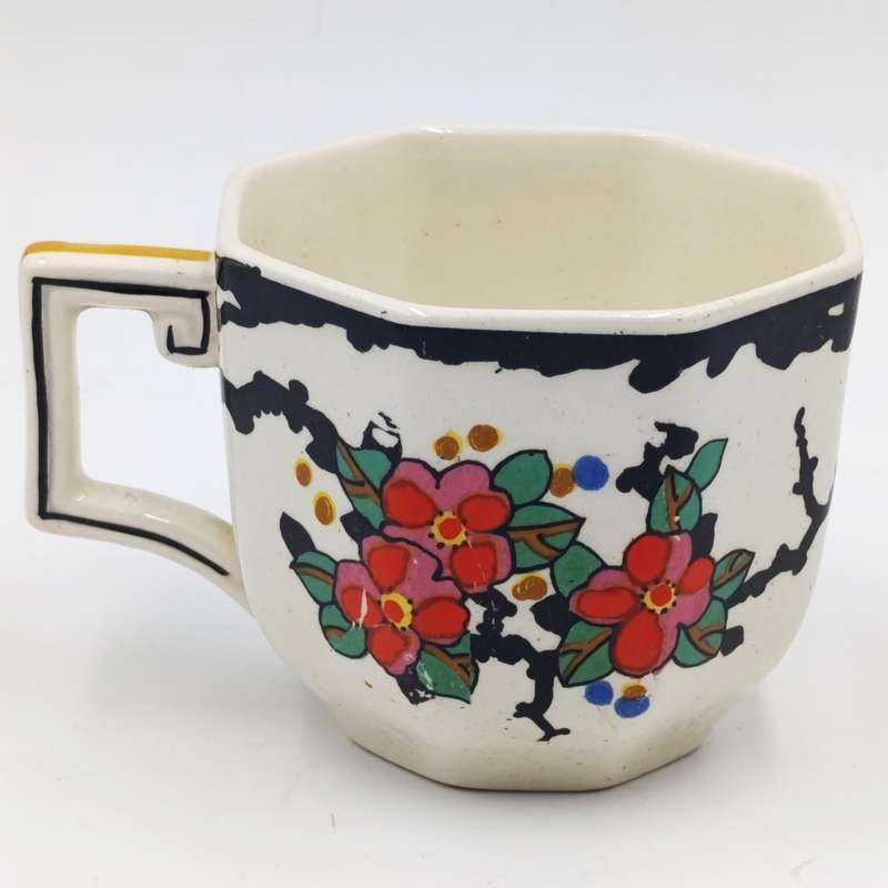 Antique Royal Doulton Woburn Porcelain espresso duo