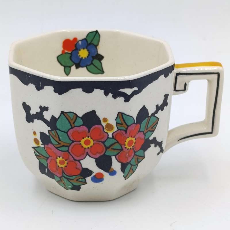 Antique Royal Doulton Woburn Porcelain espresso duo