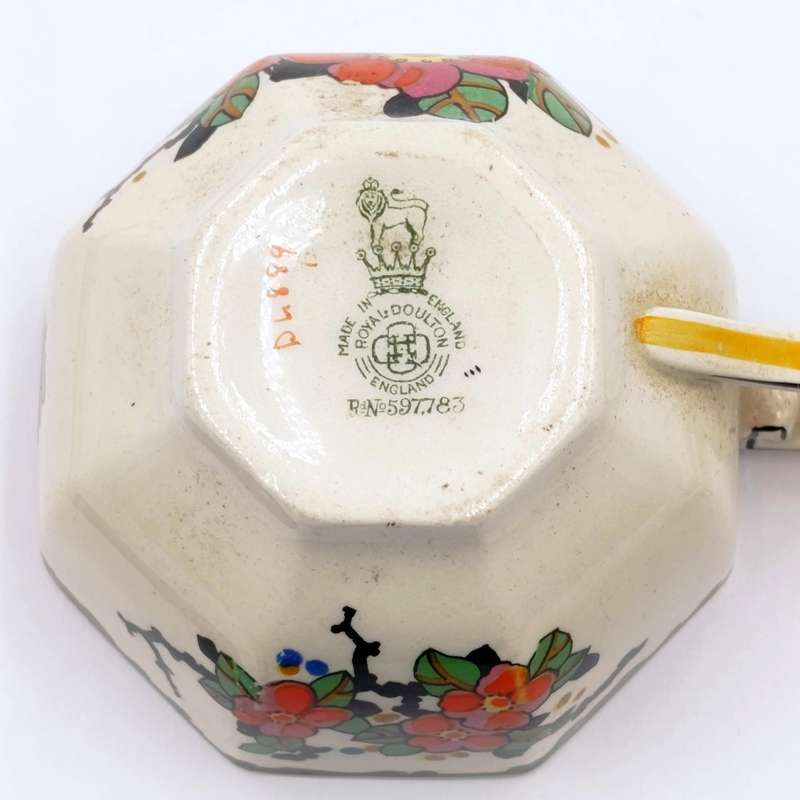 Antique Royal Doulton Woburn Porcelain trio