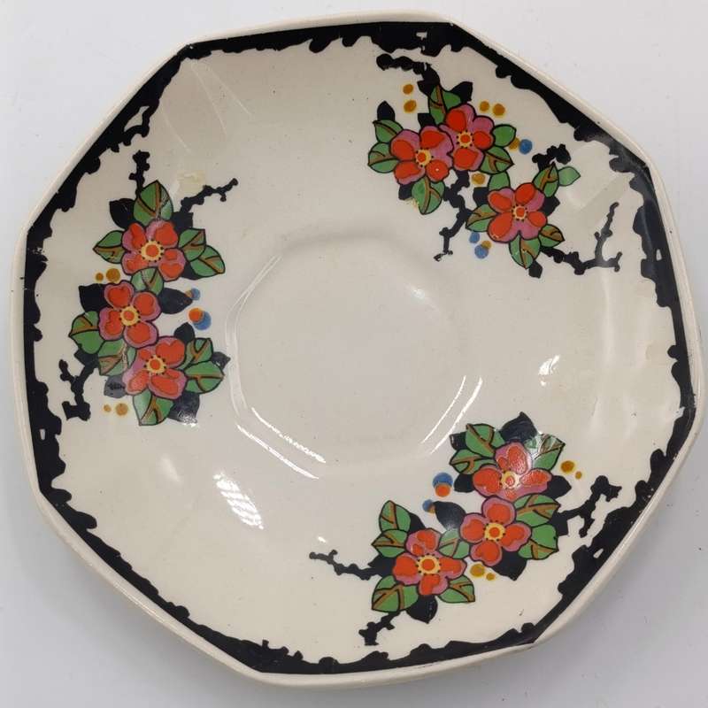 Antique Royal Doulton Woburn Porcelain trio