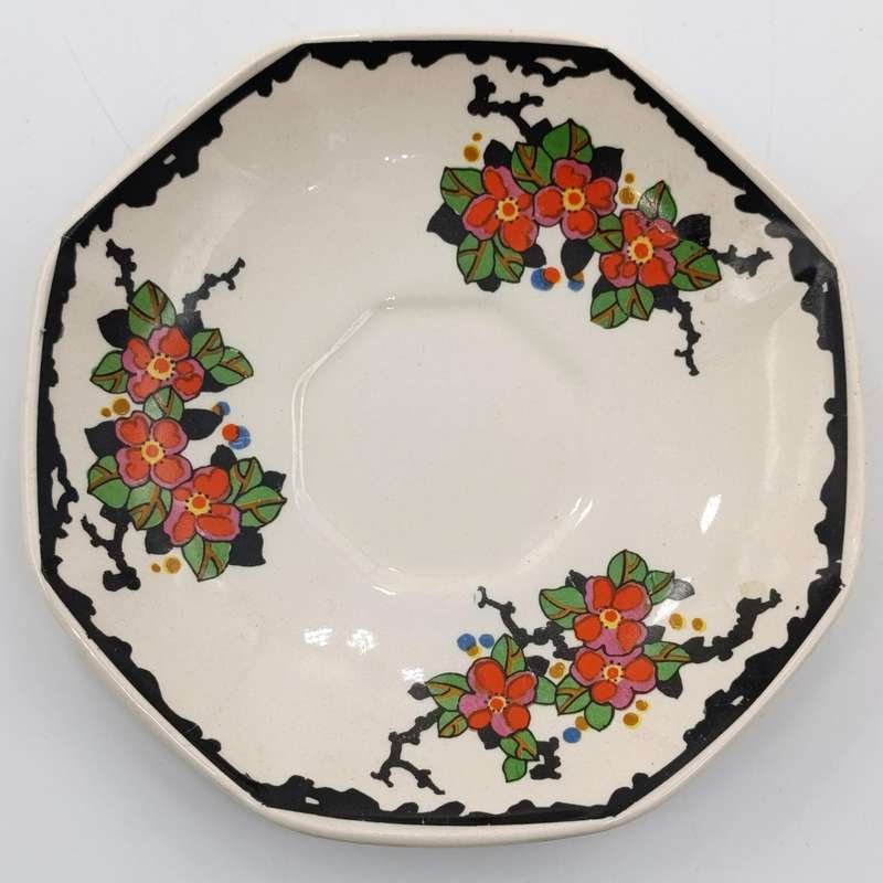 Antique Royal Doulton Woburn Porcelain trio