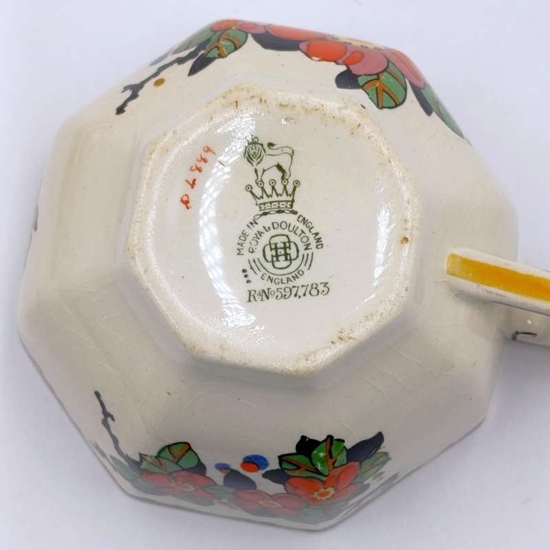 Antique Royal Doulton Woburn Porcelain trio