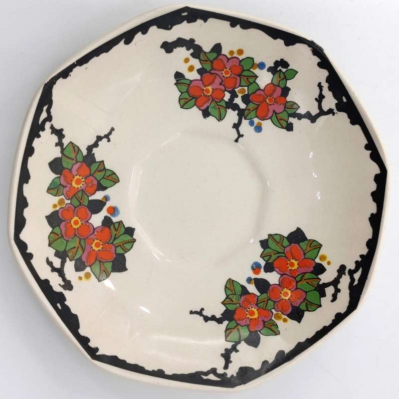 Antique Royal Doulton Woburn Porcelain trio