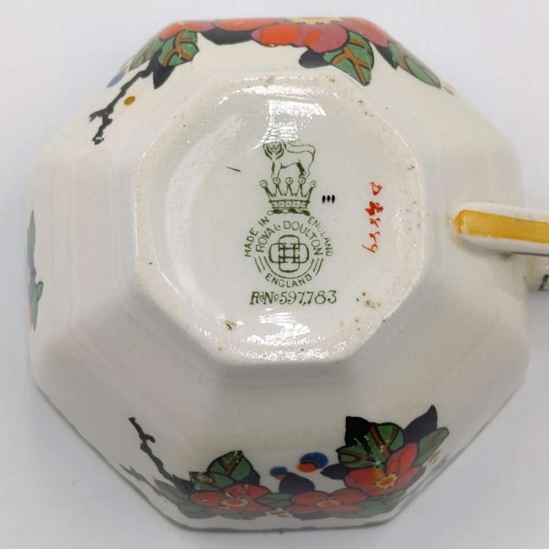 Antique Royal Doulton Woburn Porcelain trio