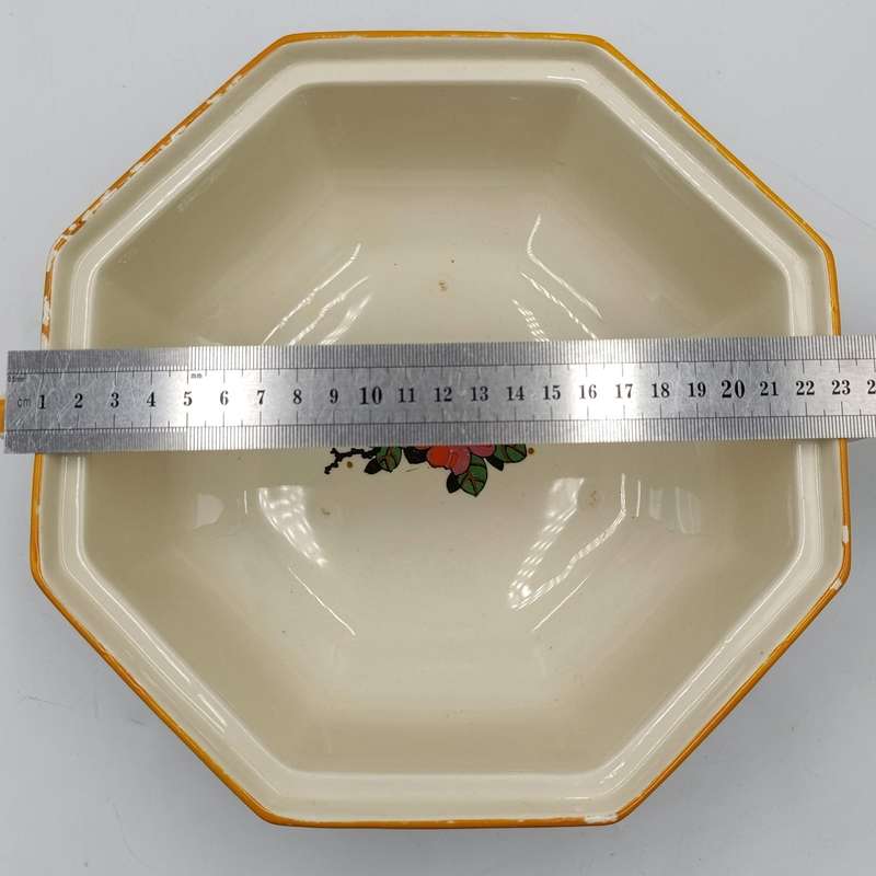 Antique Royal Doulton Woburn Porcelain serving bowl with lid - some paint flaking