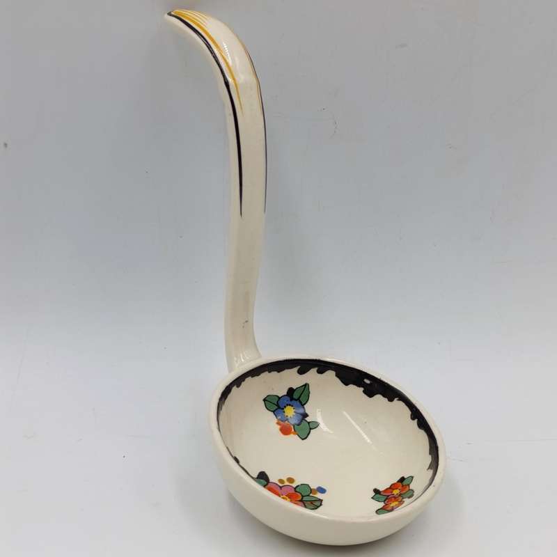 Antique Royal Doulton Woburn porcelain sauce ladle
