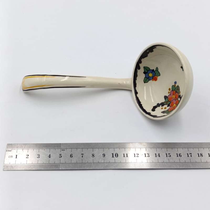 Antique Royal Doulton Woburn porcelain sauce ladle