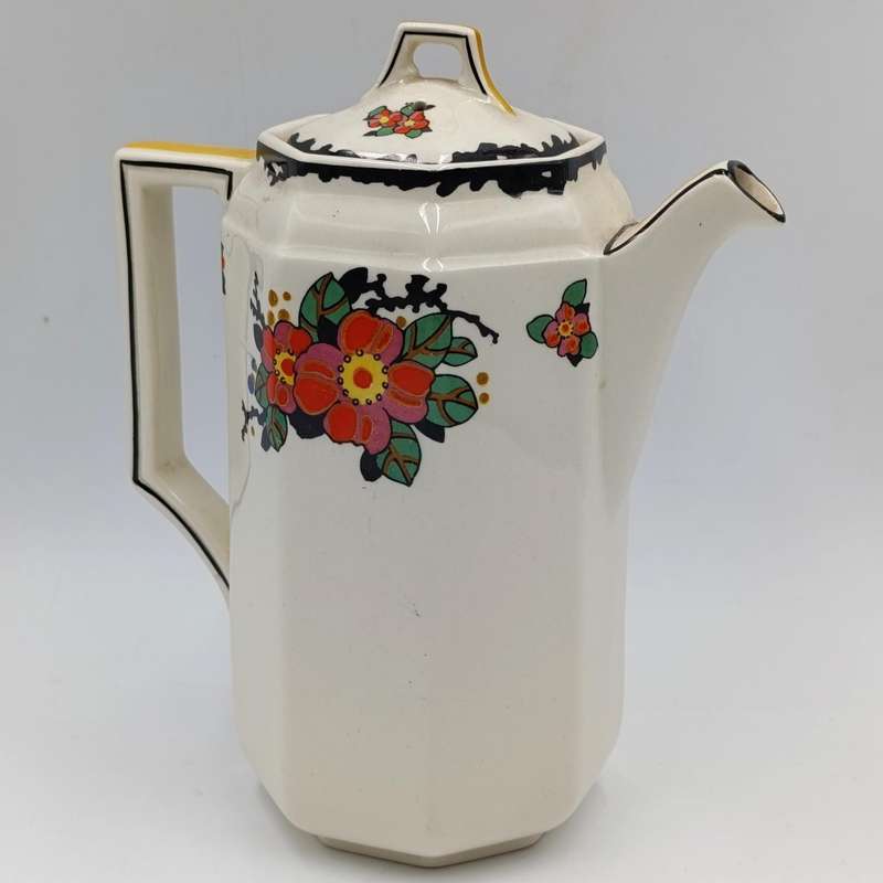 Antique Royal Doulton Woburn porcelain coffee pot