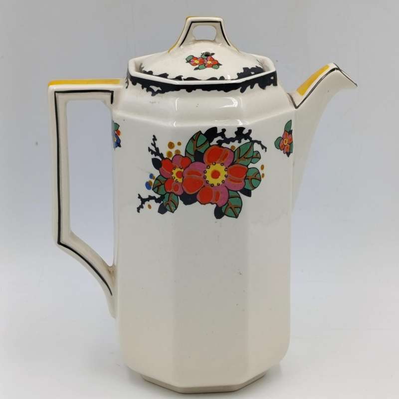 Antique Royal Doulton Woburn porcelain coffee pot