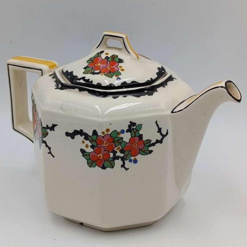 Antique Royal Doulton Woburn porcelain tea pot