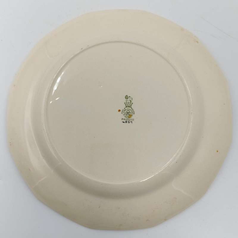 Set of 8 antique Royal Doulton Woburn dinner plates