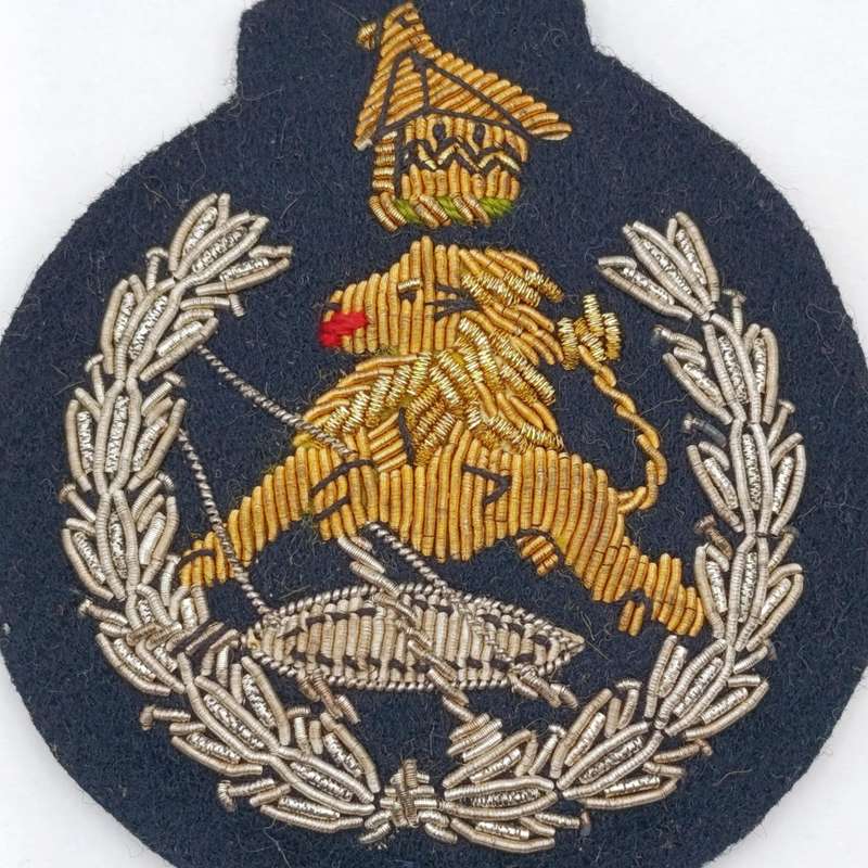 Rhodesia BSAP bullion wire cap badge