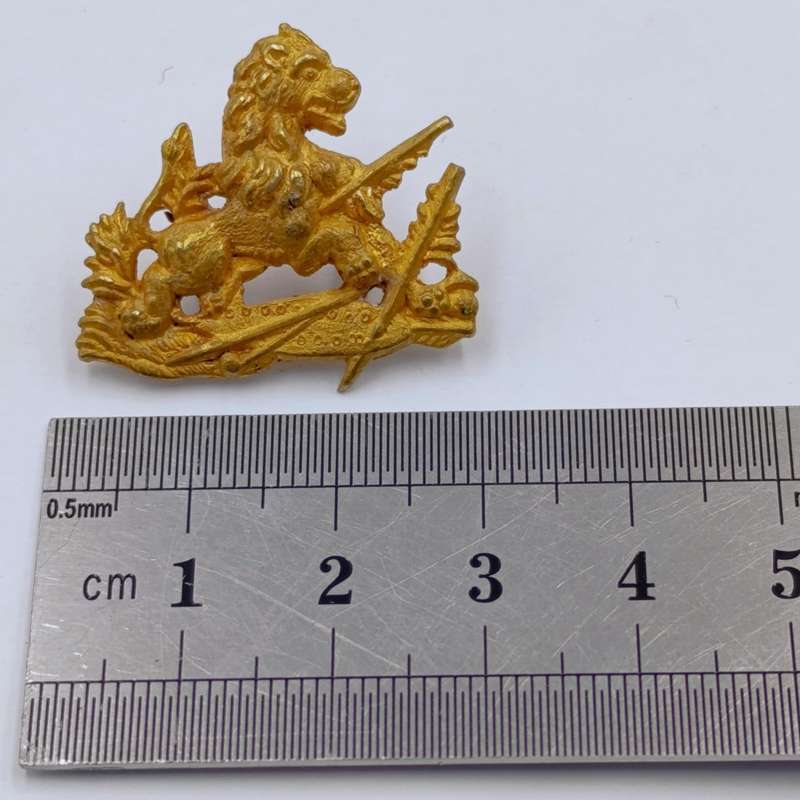 Set of Rhodesian BSAP cap and collar badges