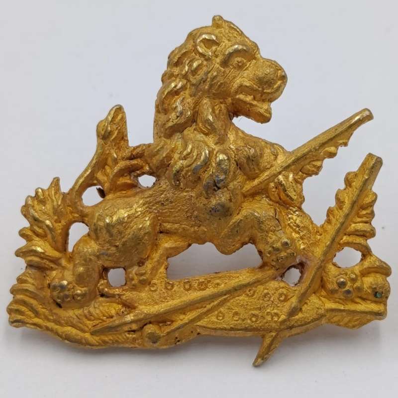 Set of Rhodesian BSAP cap and collar badges