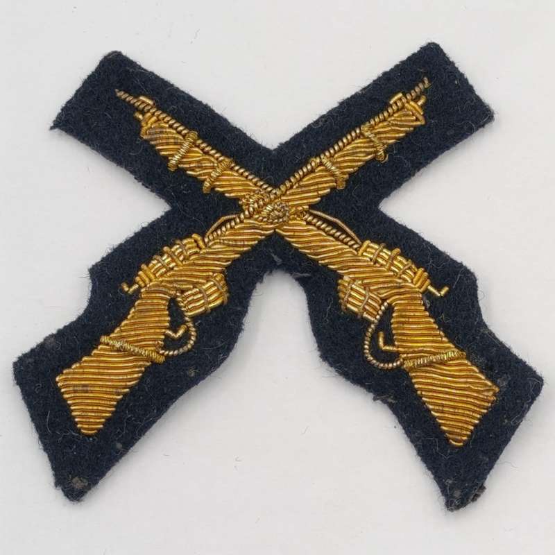 Rhodesian BSAP bullion wire marksman badge
