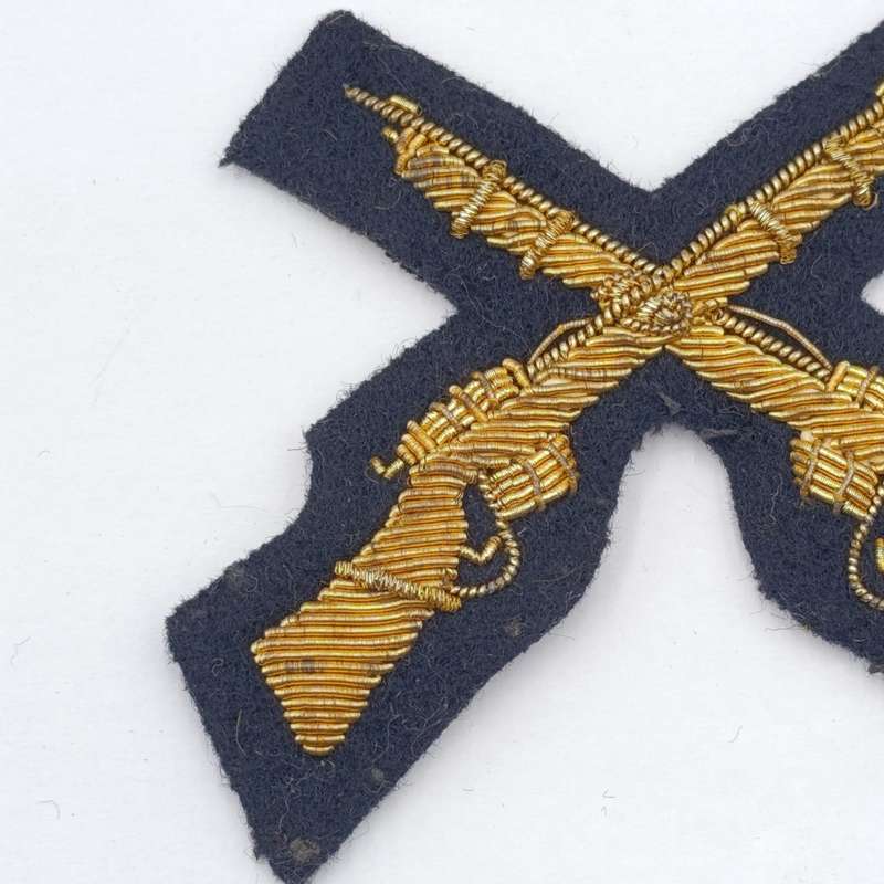 Rhodesian BSAP bullion wire marksman badge