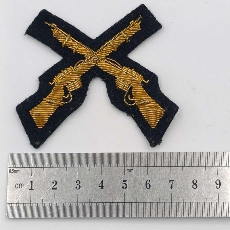 Rhodesian BSAP bullion wire marksman badge