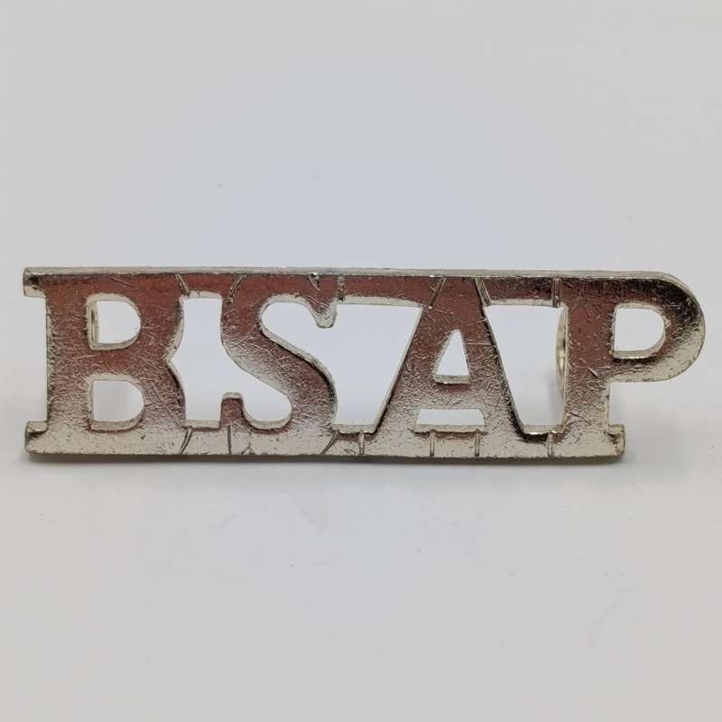 Pair of Rhodesian BSAP shoulder titles
