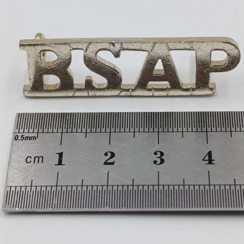Pair of Rhodesian BSAP shoulder titles