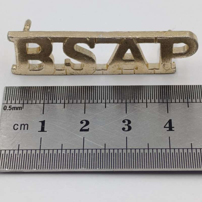 Pair of Rhodesian BSAP shoulder titles