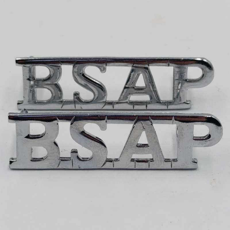 Pair of Rhodesian BSAP shoulder titles
