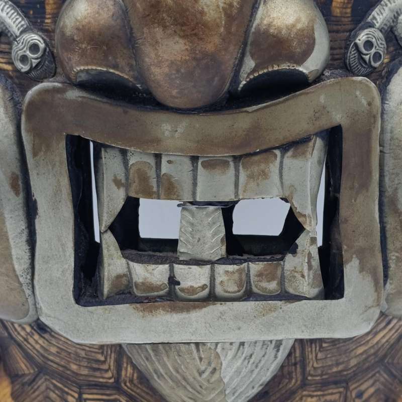 Old Tibettan Kapala tortoise shell mask