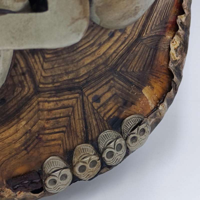 Old Tibettan Kapala tortoise shell mask