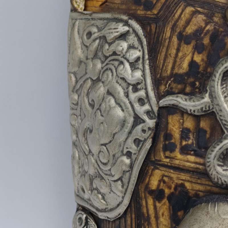Old Tibettan Kapala tortoise shell mask