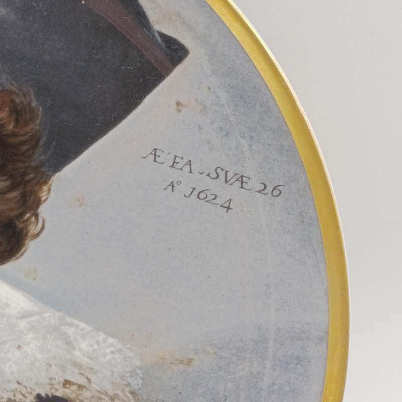 Frans Hals 1581-1666 laughing Cavalier porcelain plate - The Heritage collection