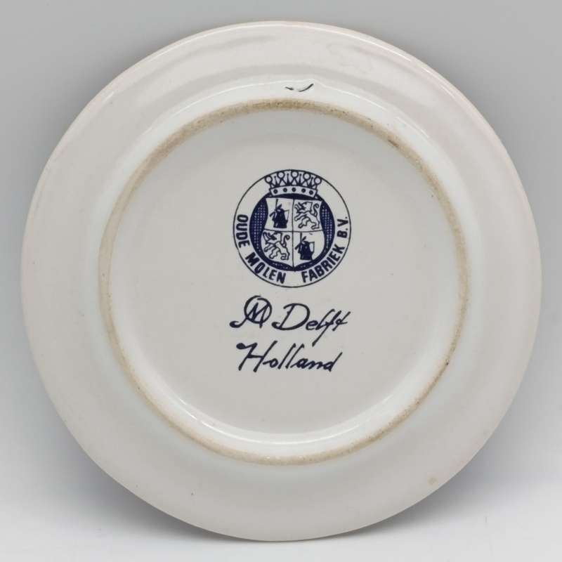 Delft Oude Molen miniature porcelain plate