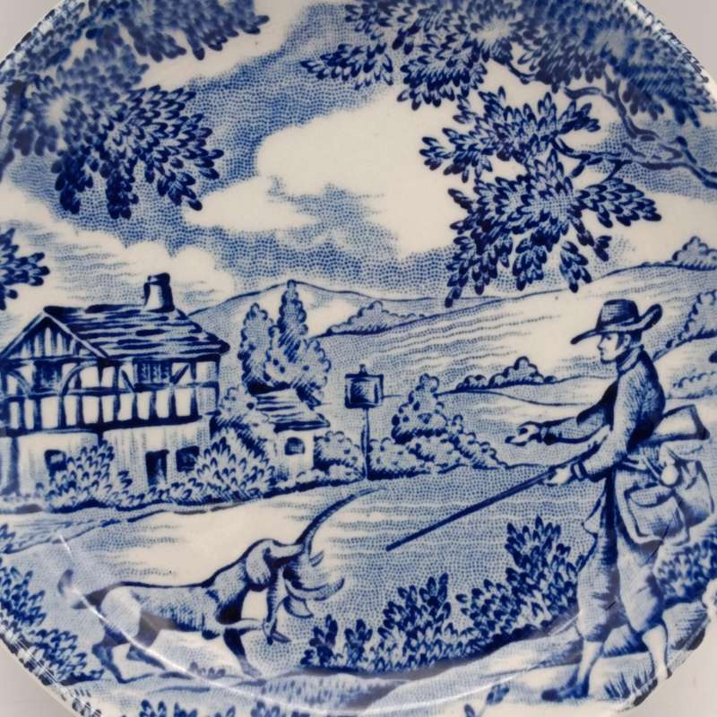 The Hunter by Myott 1982 miniature porcelain plate