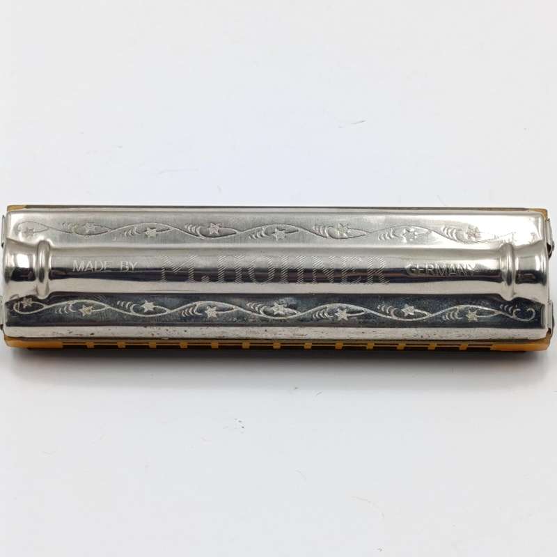 Vintage Hohner Regulation Band Harmonica in box