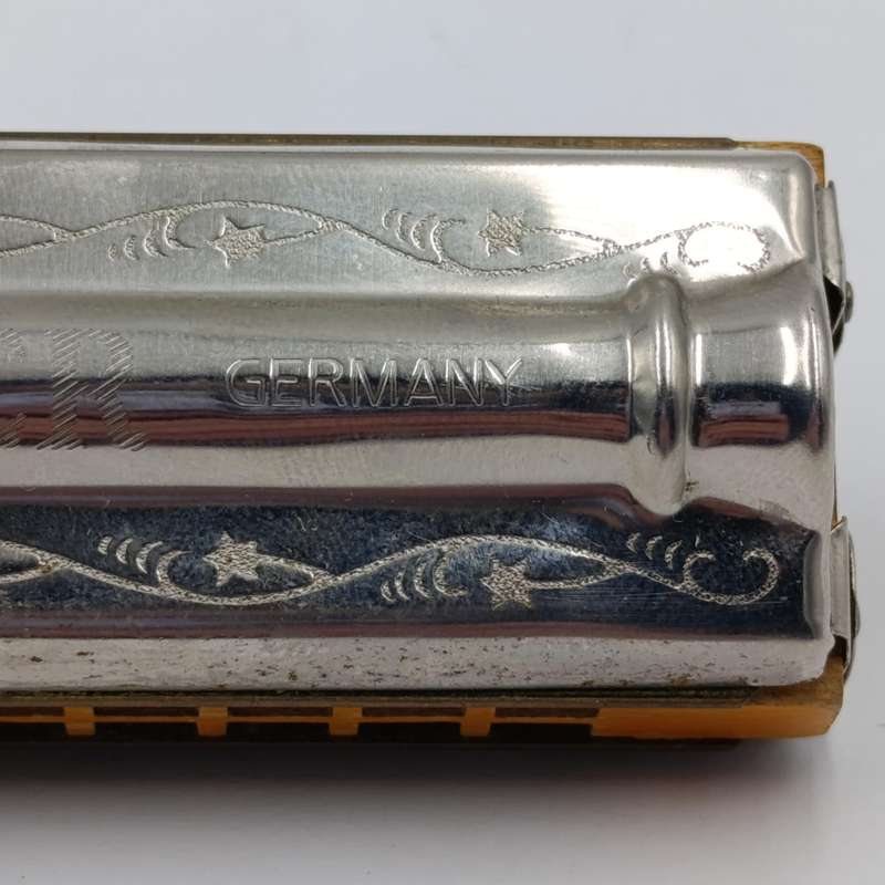 Vintage Hohner Regulation Band Harmonica in box