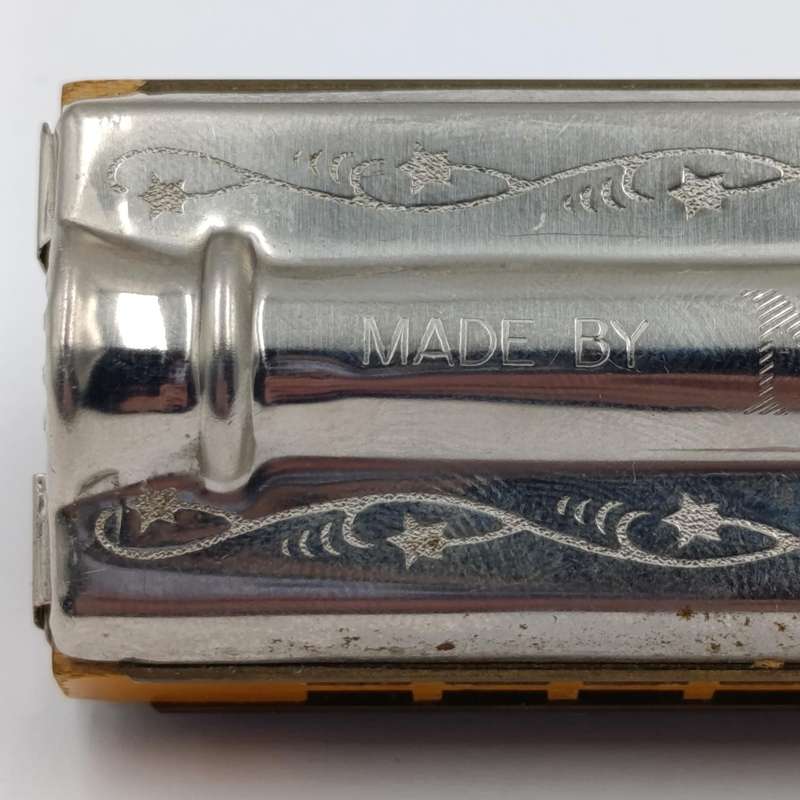 Vintage Hohner Regulation Band Harmonica in box