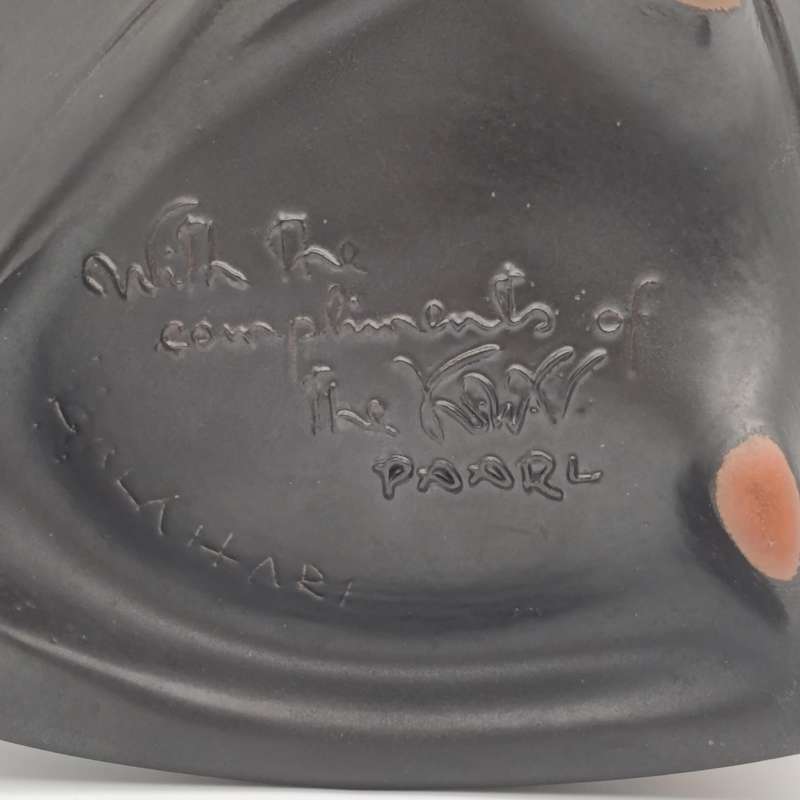 Vintage KWV Paarl ashtray by Kalahari Pottery