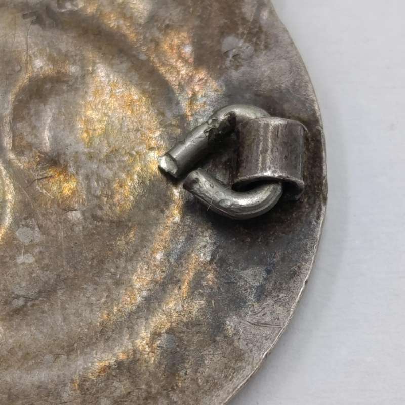 Vintage Silver Navy League war fund badge - no pin