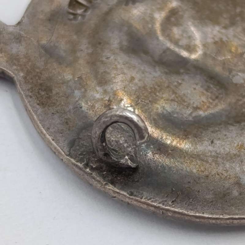 Vintage Silver Navy League war fund badge - no pin